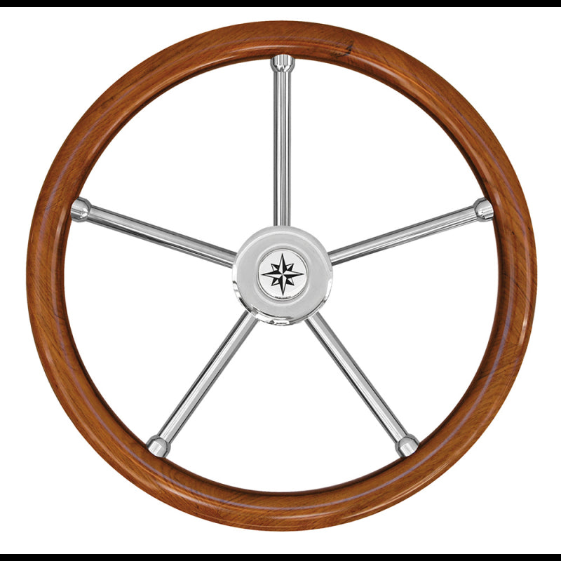 Savoretti Ruota Timone Teak Diametro mm 400 T6/40