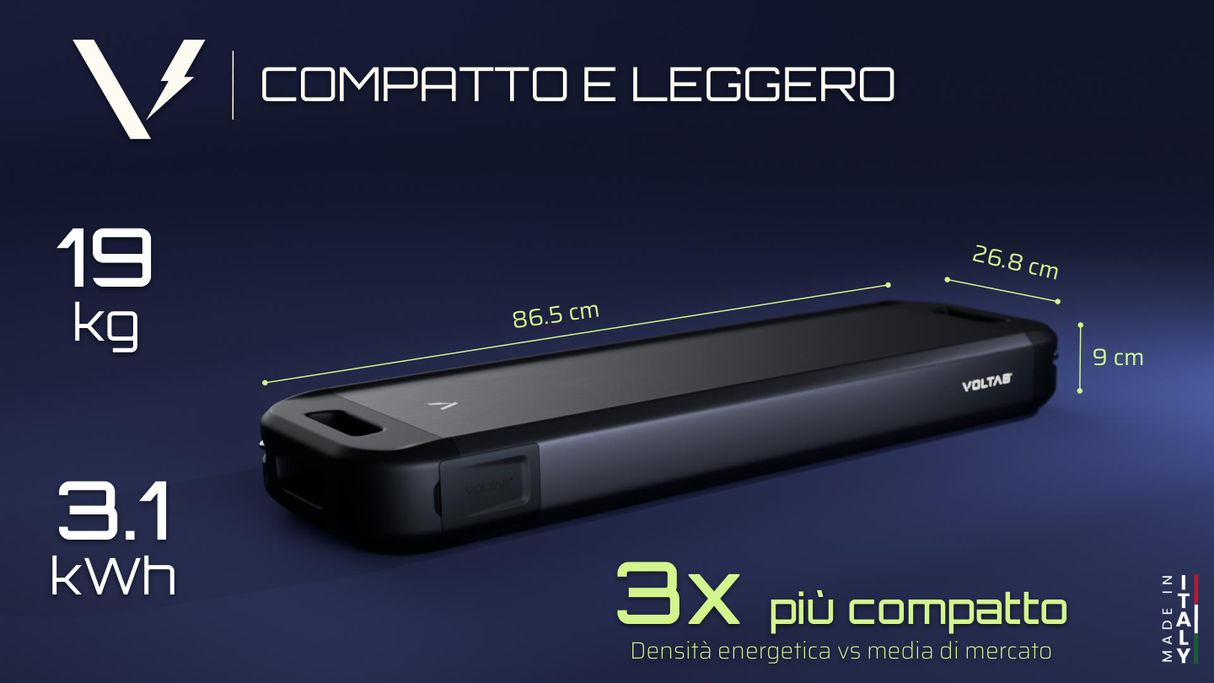 VOLTAB Generatore elettrico a batteria 4,2 kW – 230V per camper e off-grid