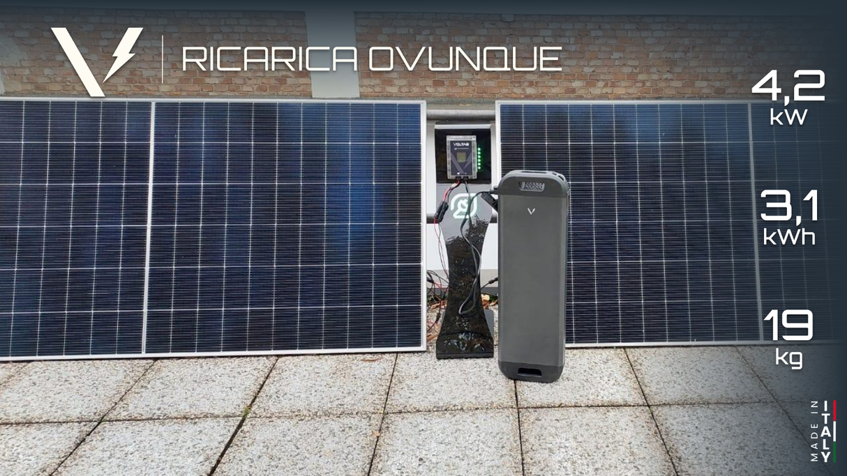 VOLTAB Generatore elettrico a batteria 4,2 kW – Noleggio per camper e off-grid
