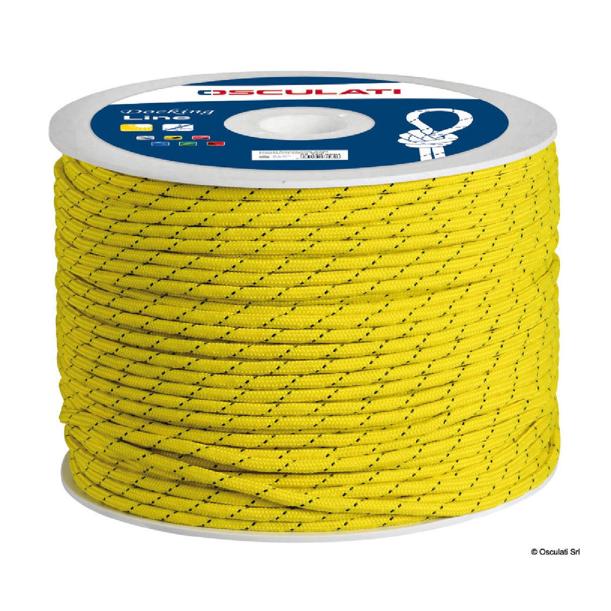 Osculati Treccia in polipropilene ad alta resistenza fluorescente