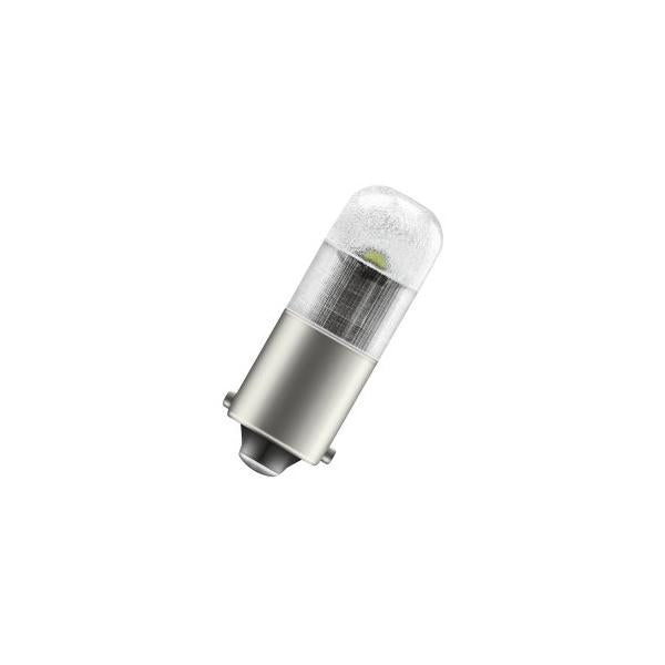 Osram 12V LED-Fahrleuchte (T4W) 1W BA9s 2 Stück Blisterverpackung Warmweiß