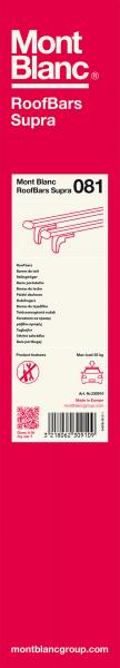 Montblanc Barre portatutto Supra 81