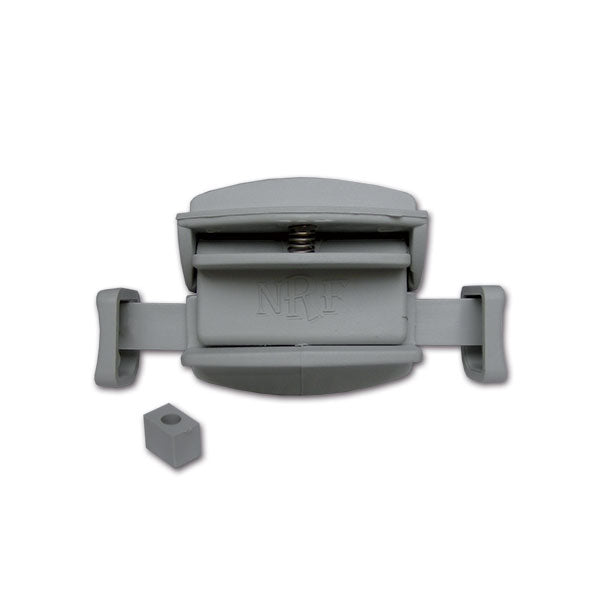 Grey handle for mosquito net/blackout blind