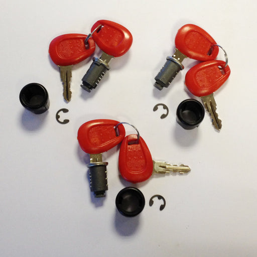 Kappa K502 Key Lock for 3 Suitcases - 6 Keys