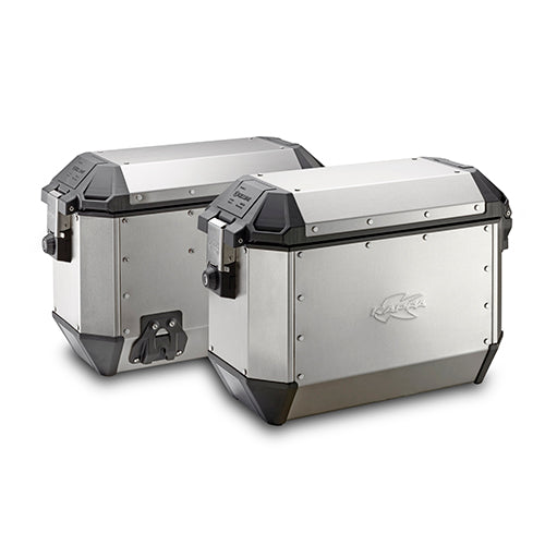 Kappa KMS36APACK2 Pair of K'MISSION Monokey aluminium side cases 36 litres