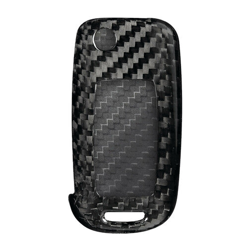 Carbon Fiber Key Cover Lamp for Seat Skoda Volkswagen 1 Car Keys