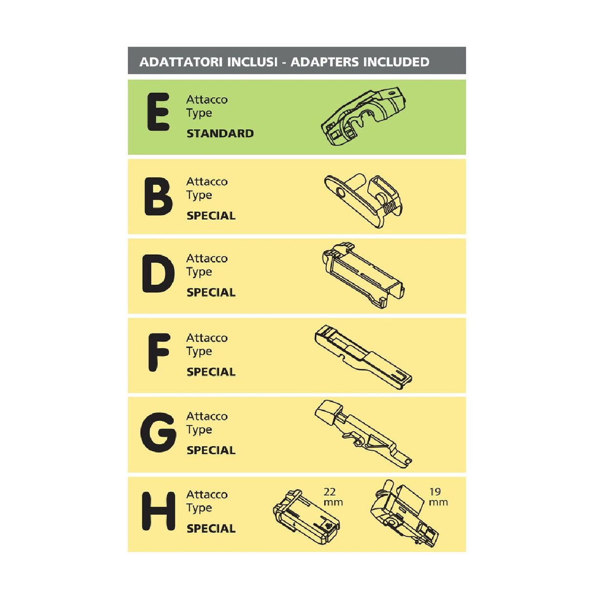 Lampa Ultra-Blade, windshield wiper blade - 58 cm (23") - 1 pc