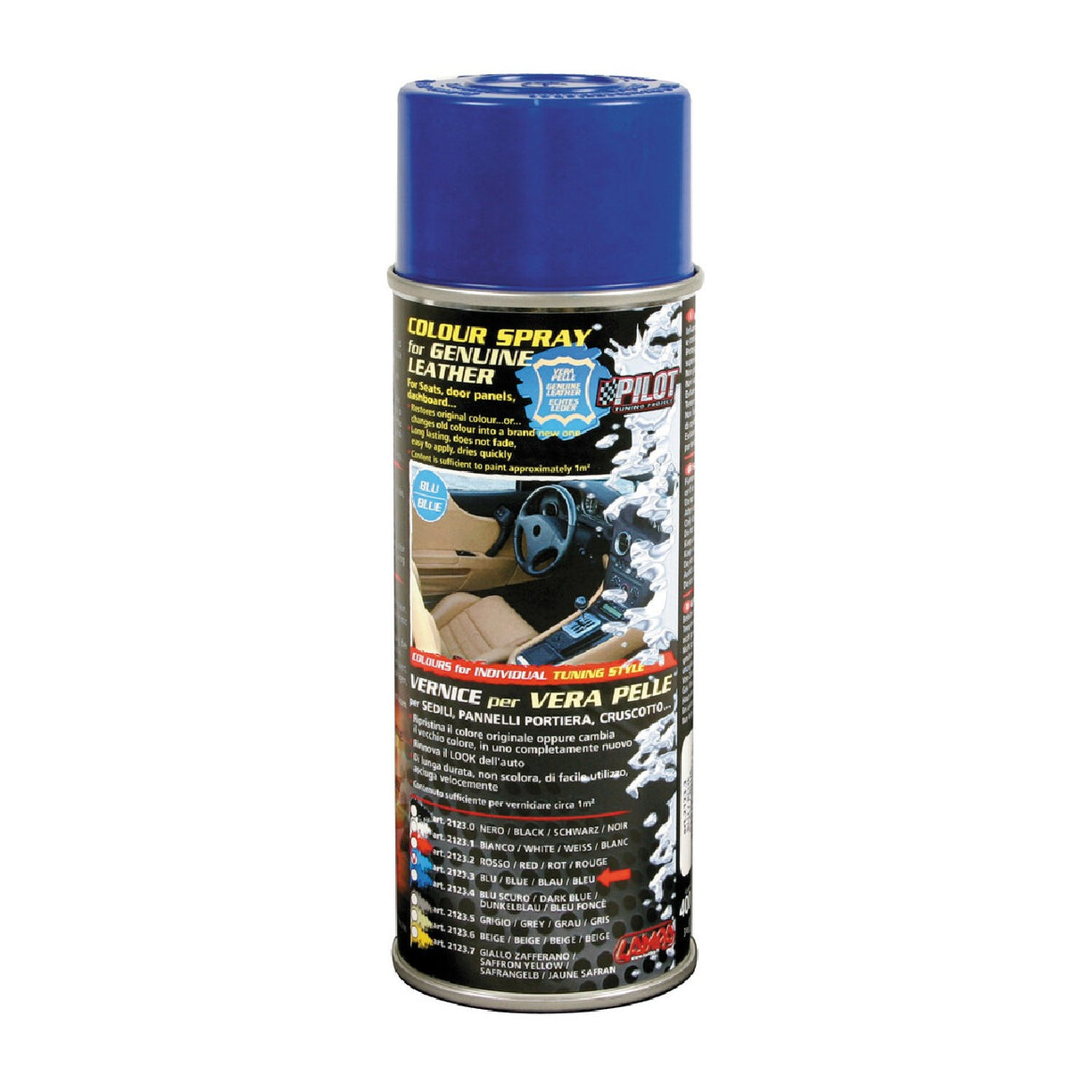 Pilot Leather Interior Spray Paint - Blue