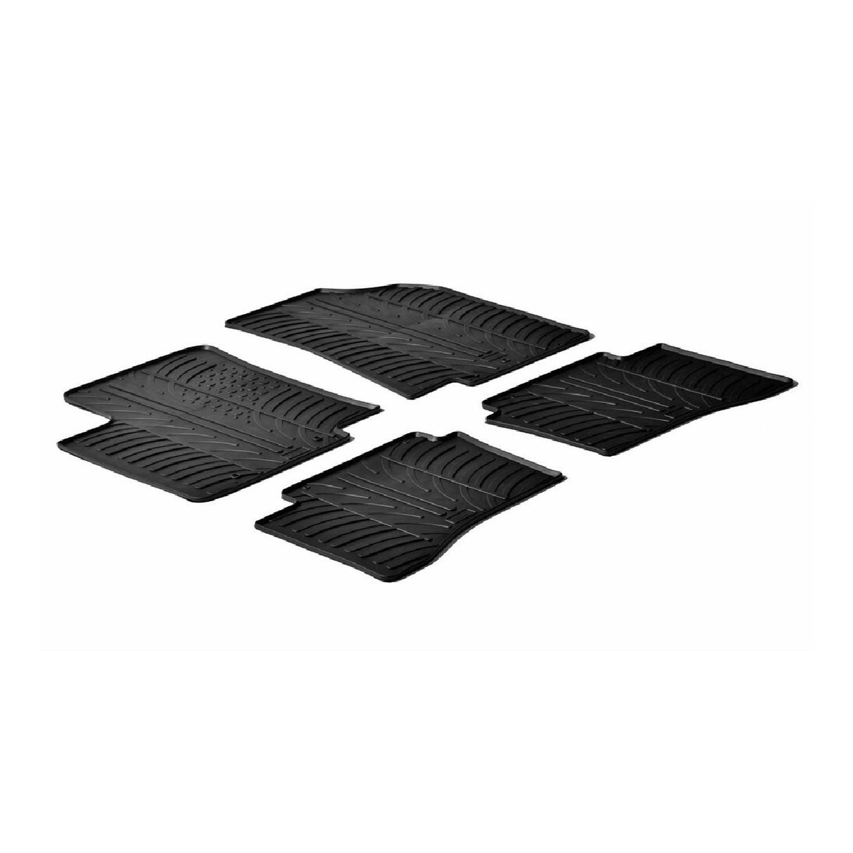 Lampensatz aus maßgefertigten Gummimatten - Kia Rio 5p (09/11>03/17)