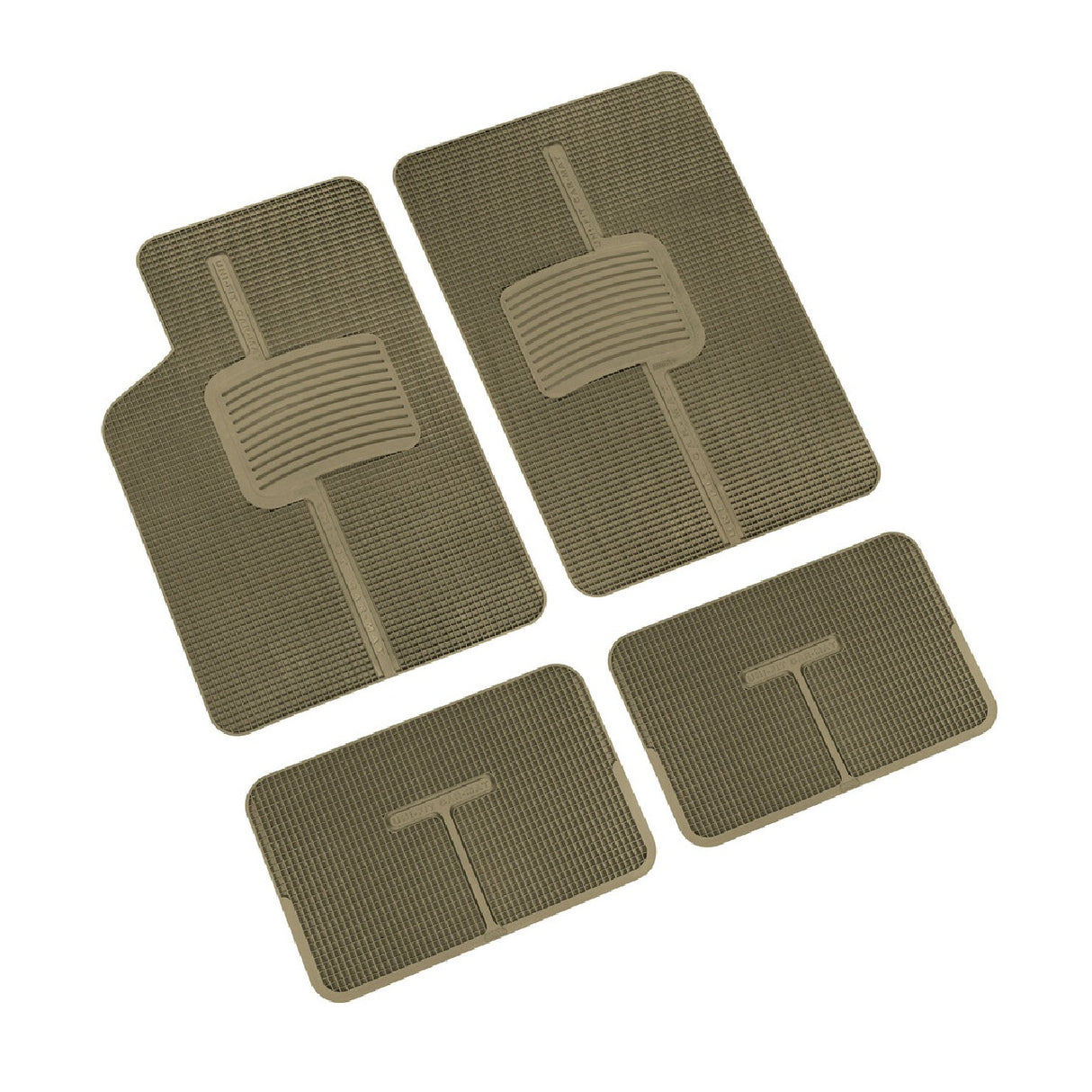 Uni-Fit Lamp, 4-Piece PVC Carpet Set - Beige