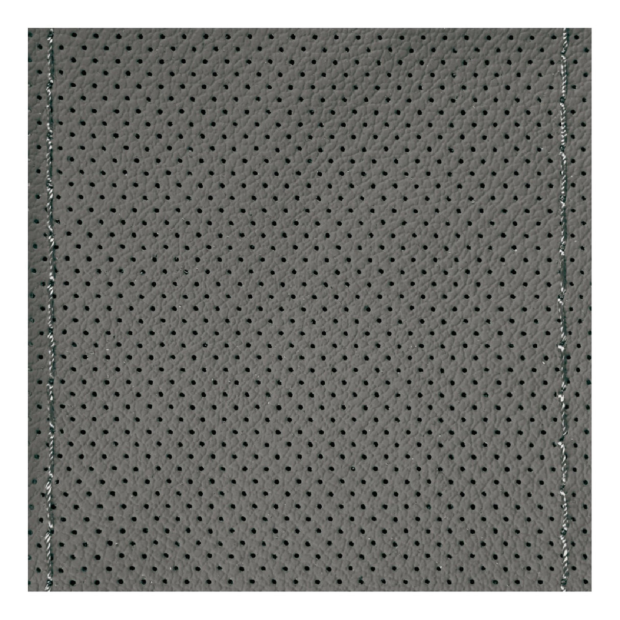 Pilot Premium Perforated Leather Steering Wheel Cover - L - Ø 37/39 cm - Grey