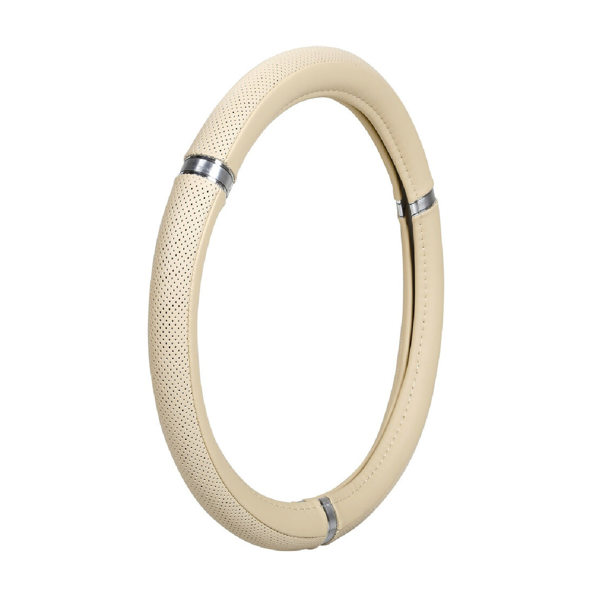 Lampa Cromox, Skeentex steering wheel cover - S - Ø 35/37 cm - Beige