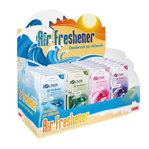 Dolphin Lamp, cabin air freshener, 24-piece display