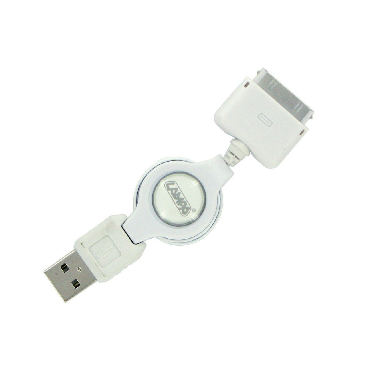 Retractable USB Cable > Apple Dock 30 Pin - 80 cm