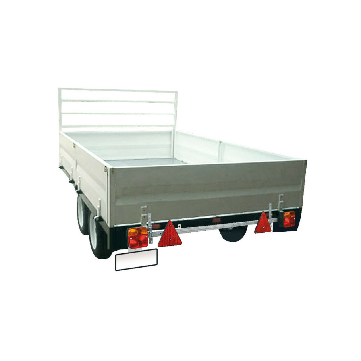 Extendable metal bar for rear signs, 12V - 100>160 cm