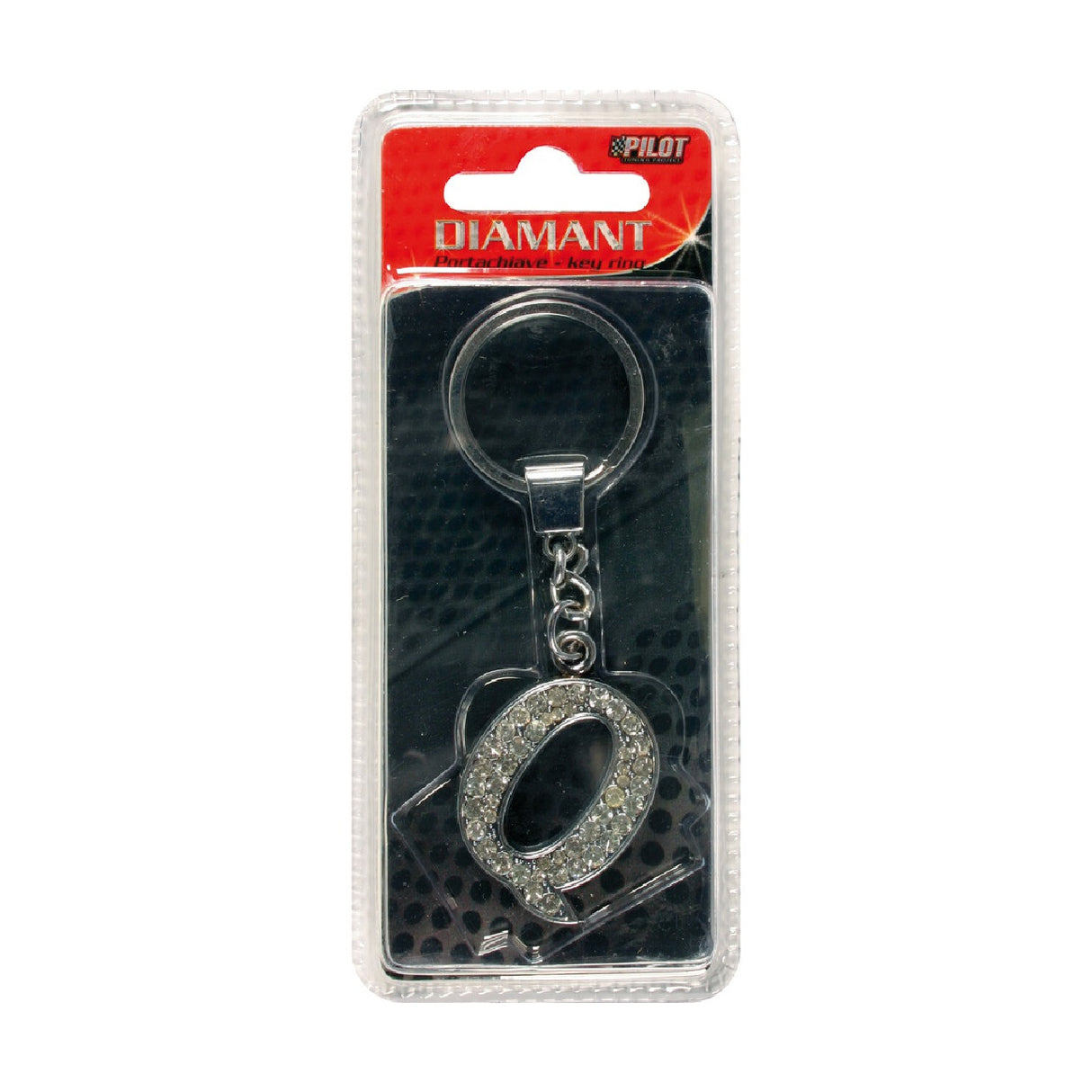 Pilot Diamond Keychain - Q