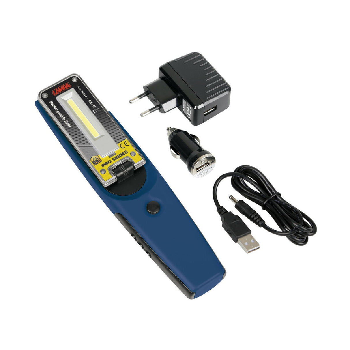 GL-6 Rechargeable COB LED Inspection Lamp - 12/24/230V