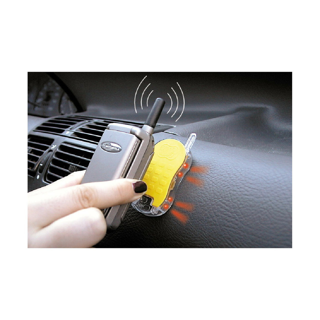 Lampa Flash magic, magnetic phone holder