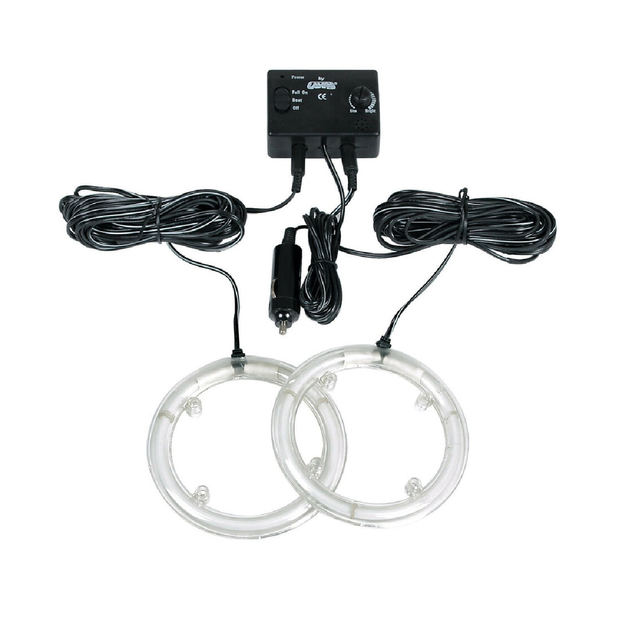 Pilot NR-10, Neon Rings 12V - Ø 10 cm - Red