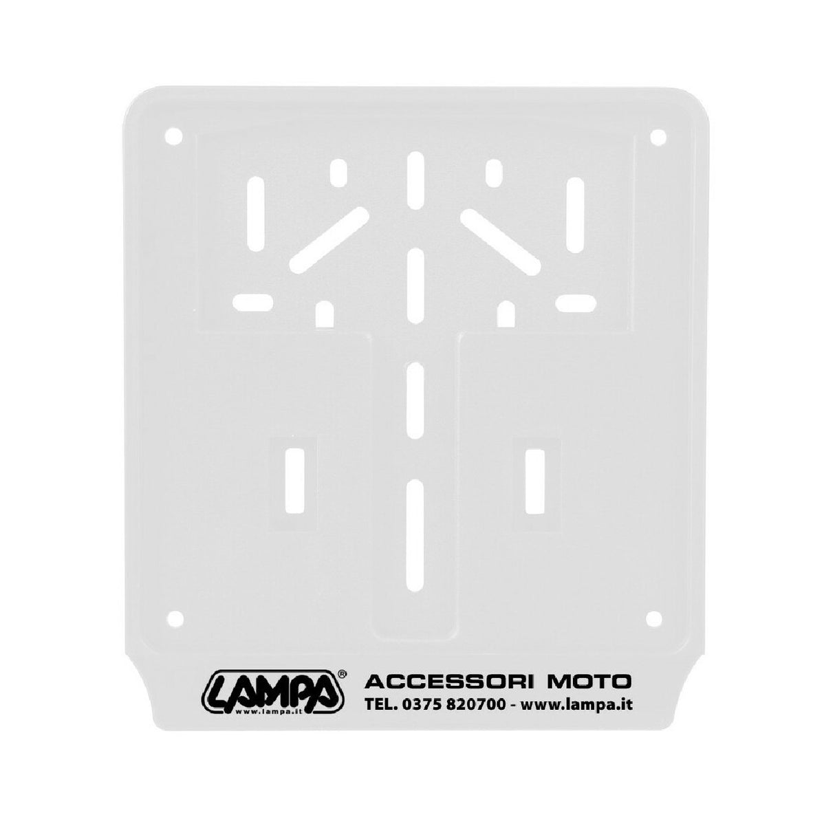 Lampa Printing plate for license plate holder (reusable) 0143P