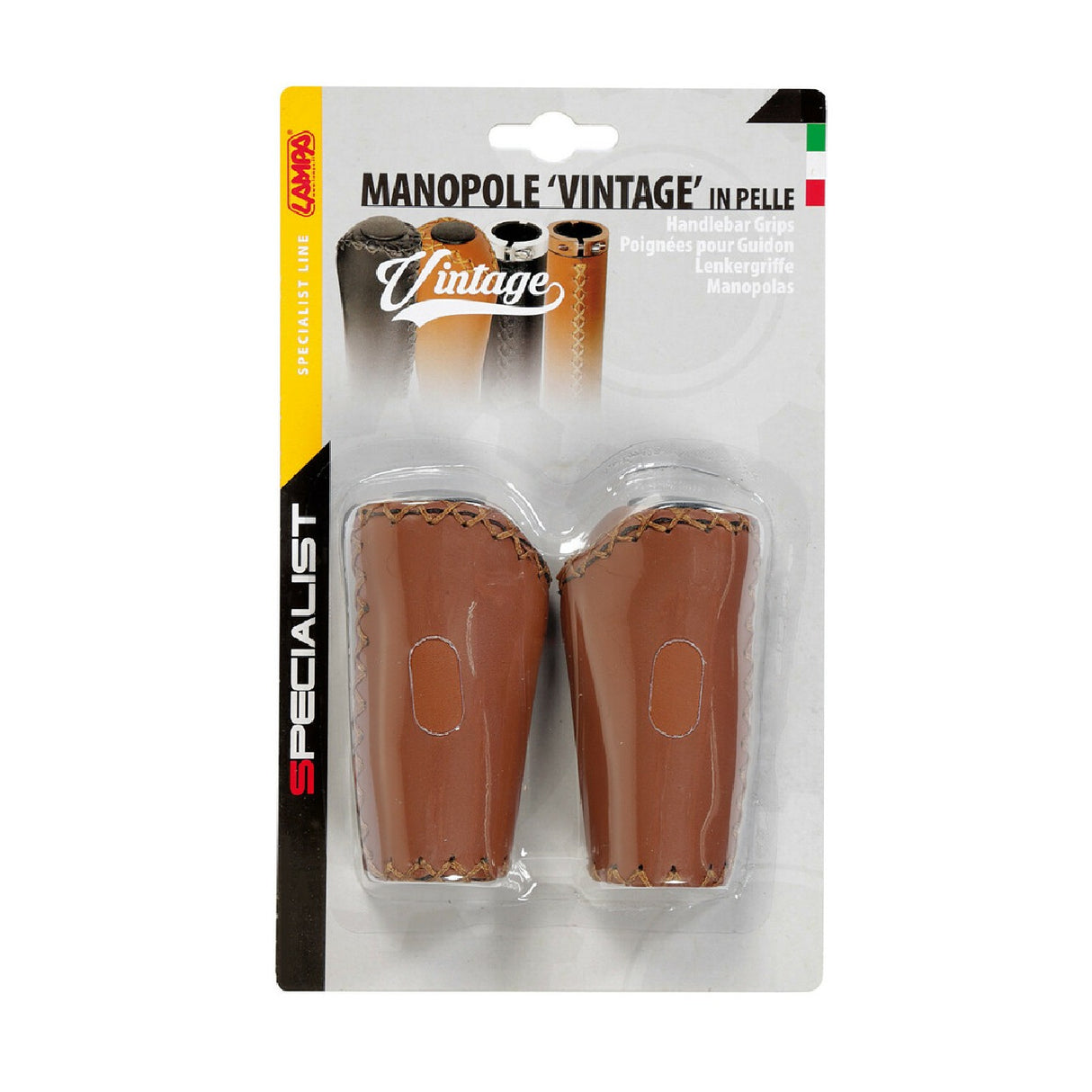 Lampa Pair of Vintage Knobs - Brown - 92+92 mm