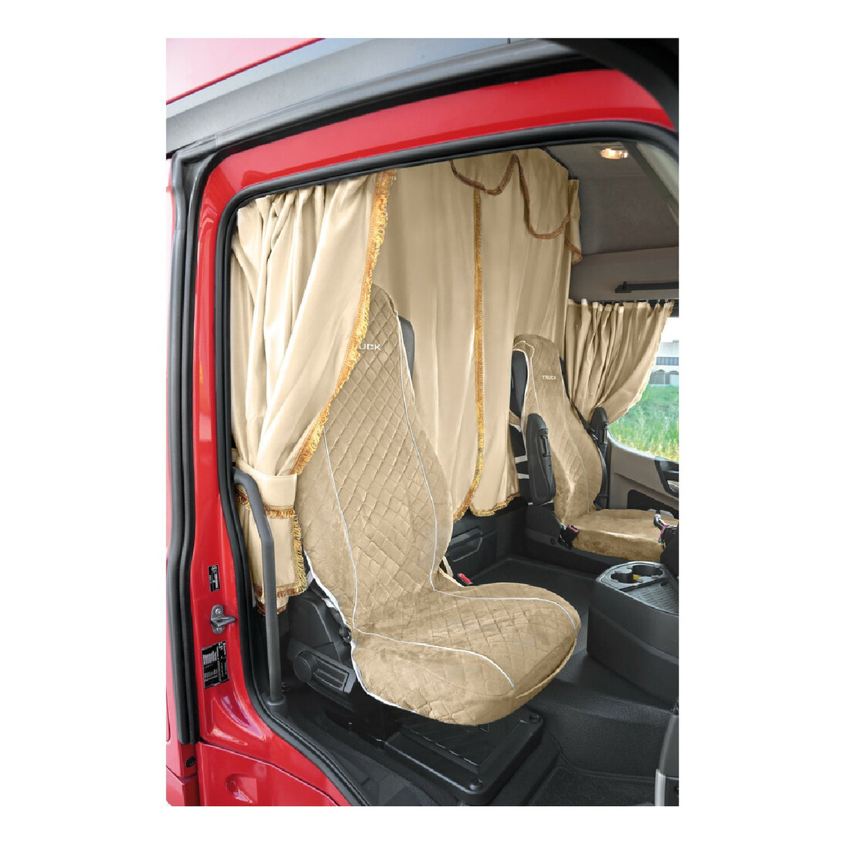 Lampa Privilege, Verdunkelungsvorhang-Set für LKWs – Standardgrößen – Creme