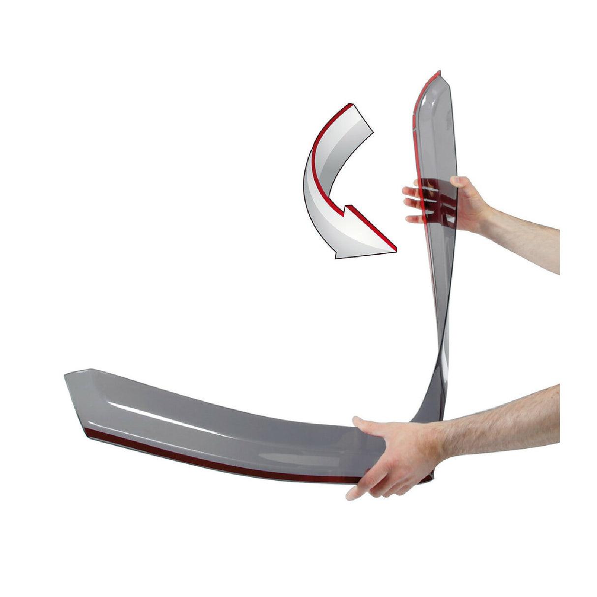 Lampensatz aus Acryl-Deflektoren Daf XF 105 (02/04>12/14) Daf XF95 (11/01>12/07)