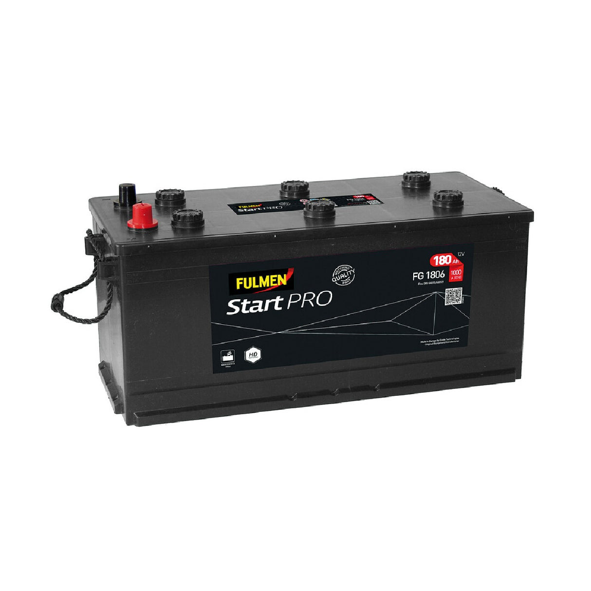 Fulmen FG1806 Batteria 12V Start Pro 180 Ah 1000 A