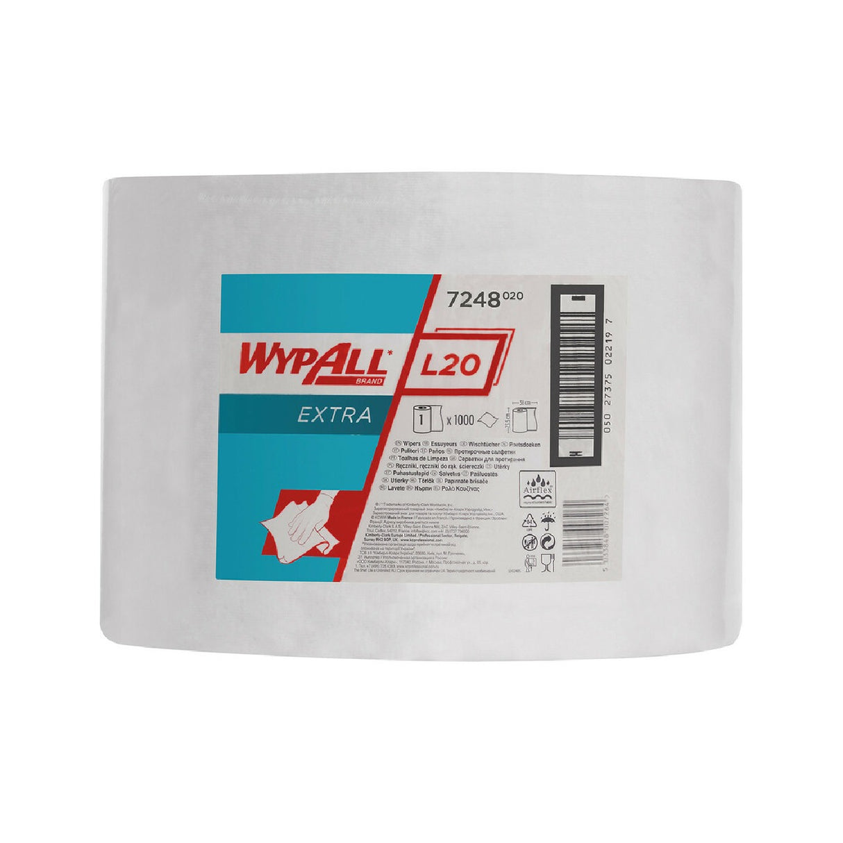 Lampa L20 Extra, 2-lagige Papierrolle 380 m, 1000 Blatt