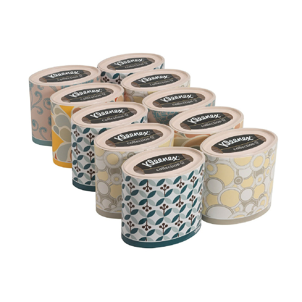 Lampa Box ovale 64 fazzoletti 3 veli