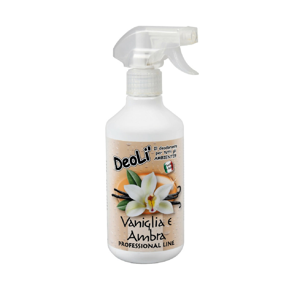 Lampa Deolì, professional deodorant - 500 ml - Vanilla and amber
