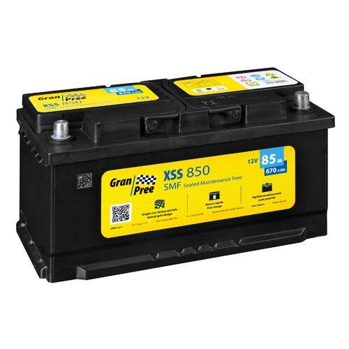 Gran Pree Batteria 12V - Gran Pree SMF - 85 Ah - 670 A - LB5