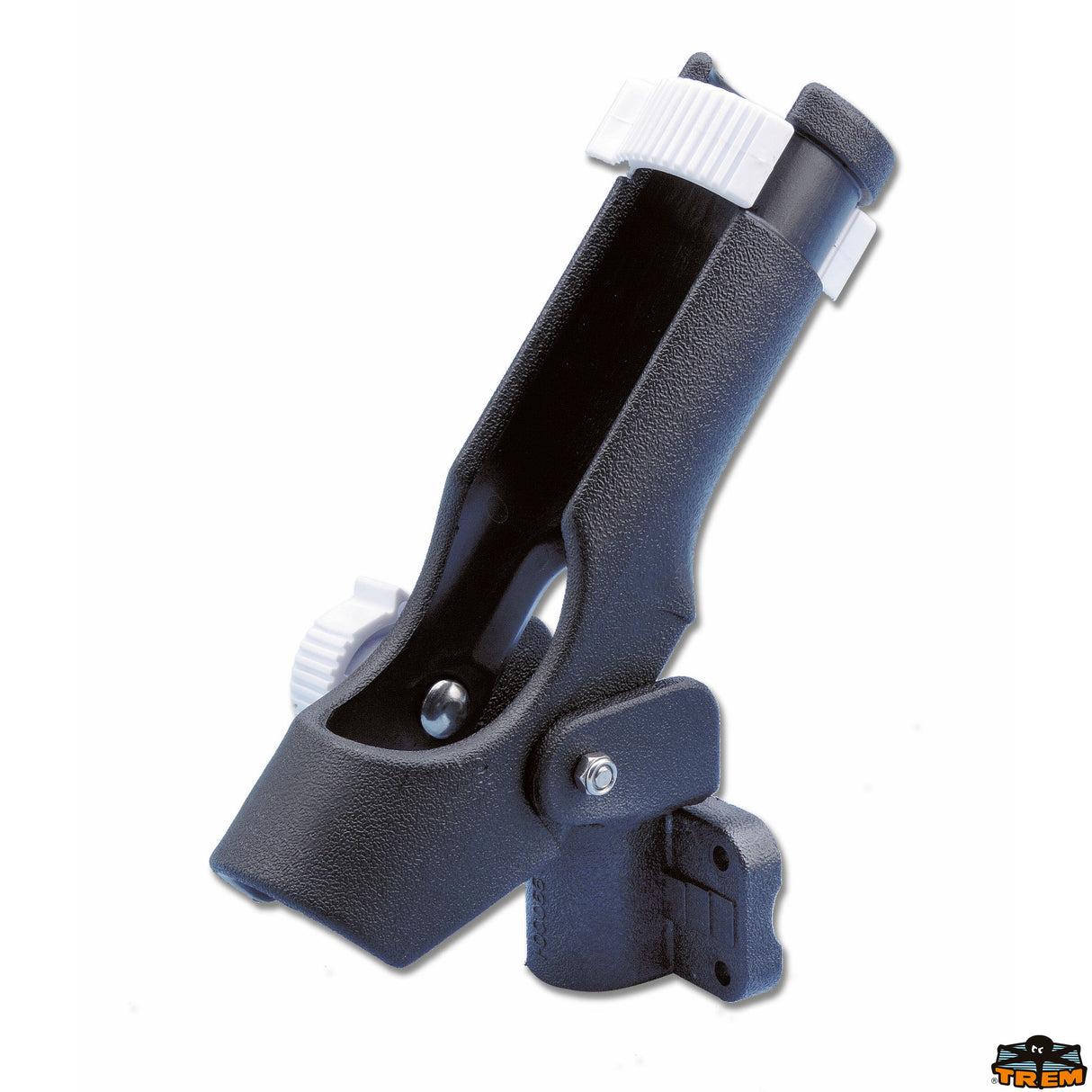 Trem Adjustable rod holder with oarlock attachment
