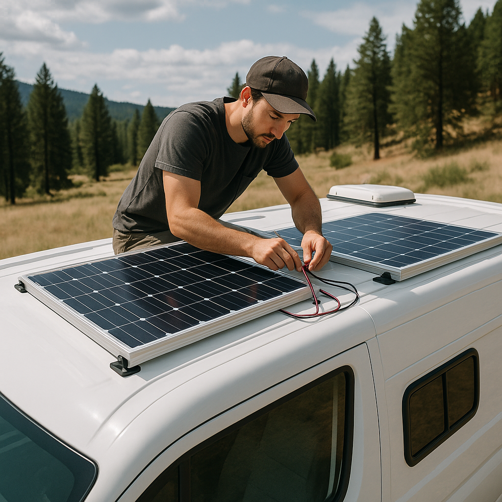Guida alla scelta dei pannelli solari per camper e van