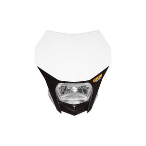 Máscara de faro para equipo de circuito de moto