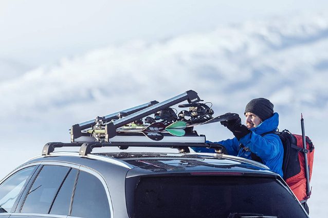 Porta sci e Porta Snowboard Auto magnetici e universali - AmerigoStore