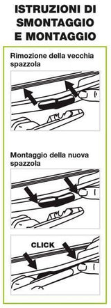 Cora Spazzola tergilunotto Tergiplus 503