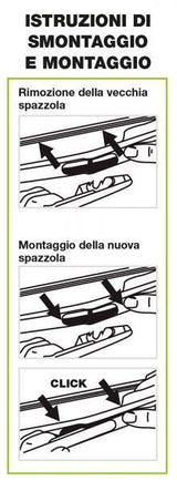 Cora Tergiplus 509 Heckscheibenwischerblatt