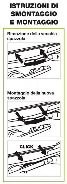 Cora Spazzola tergilunotto Tergiplus 515