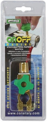 Interruptor de batería rápido Cora On-Off Marine para embarcaciones