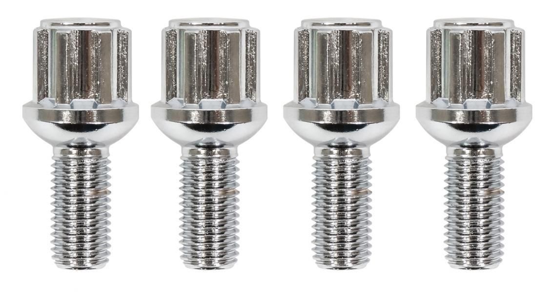 Cora Serie 4 bulloni antifurto per ruote modello NQ