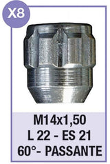 Cora Series 4 Diebstahlsichere Radmuttern Modell X8