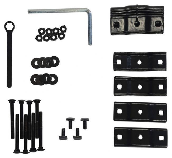 Menabo Kit cavallotti Yelo per barre tradizionali