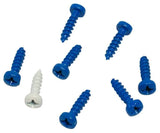 Cora Kit of 8 license plate fixing screws