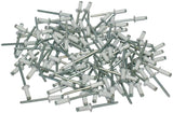 Cora Kit 100 rivetti bianchi fissaggio targa