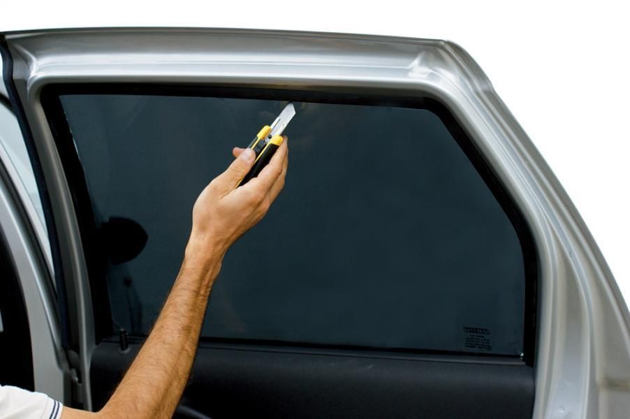 Cora Tendina parasole elettrostatica sagomabile 74x300 cm