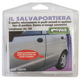 Cora Salvaportiera adesivo nero in rotolo 130 cm
