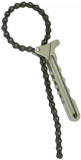 Llave para filtro de aceite de cadena Cora con mango de fundición