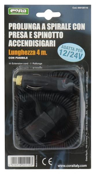 Cora Prolunga presa accendisigari 4 m