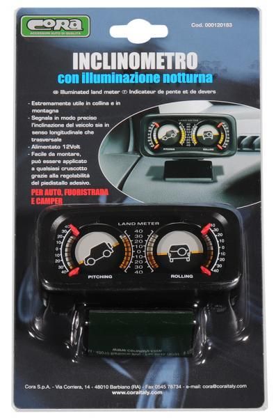 Cora Illuminated Inclinometer